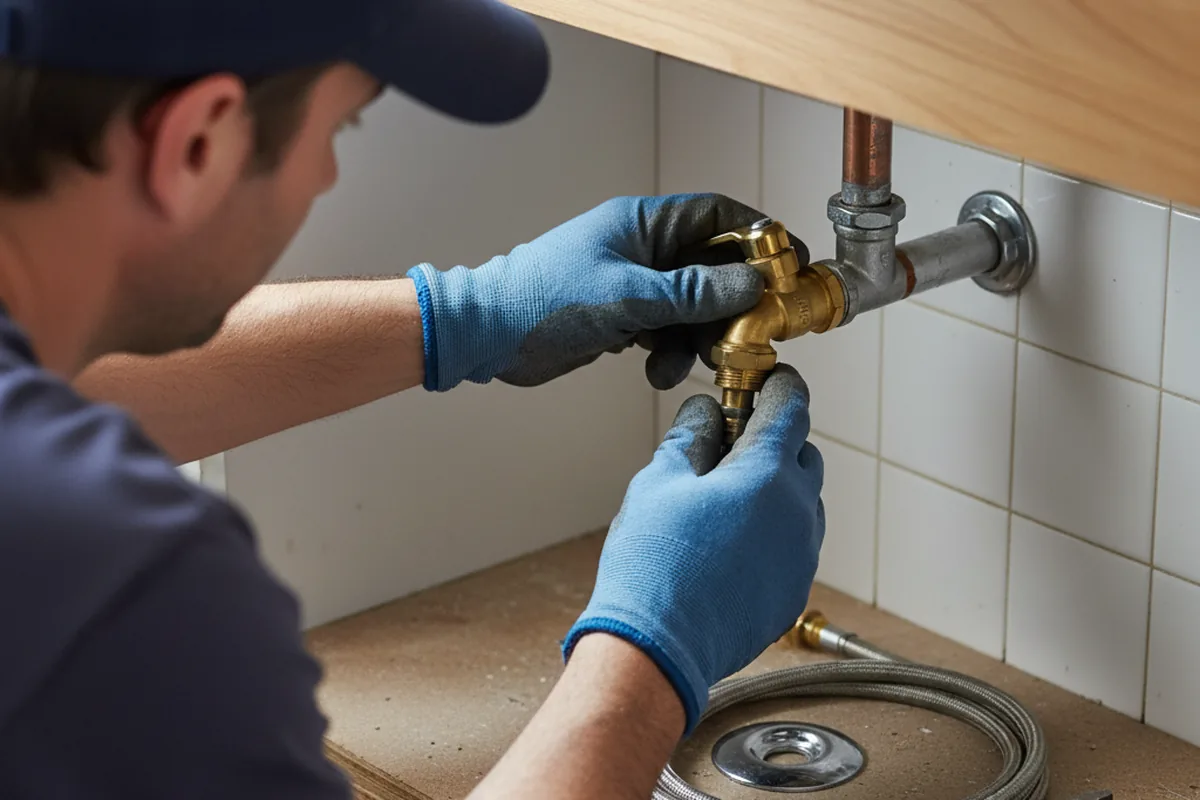 Shutoff valve and fitting work during Emergency Plumbing in Gurnee